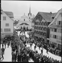 Sarnen: Obwalden Landsgemeinde, parade 1957