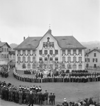 Corpus Christi procession in Appenzell, 1940