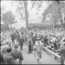 Stans: Nidwalden Landsgemeinde, entry of the government 1959