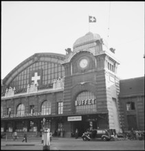 WWII: Basel train station, 1944