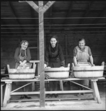 Quarantine camp for Swiss abroad in Neuchâtel 1945