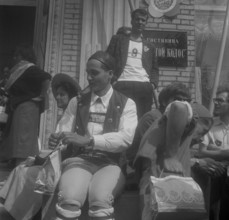 Swiss at the World Youth Festival in Moscow, 1957