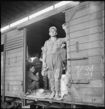 Transport of Austrian prisoners of war through Switzerland, 1946