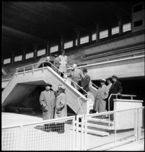 Before the 1954 World Cup: FIFA Committee inspects Pontaise Stadium