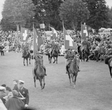 61st MarchéConcours Saignelégier, parade, 1964
