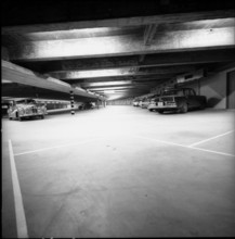 Park terrace at Bern train station, 1964