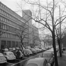 Sihlpost parking lot, 1958