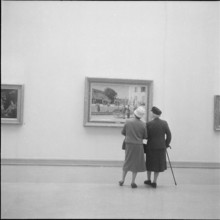 Albert Anker exhibition at the Kunstgewerbemuseum Bern 1960