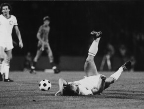 International match Belgium  Switzerland 1982; Ruedi Elsener