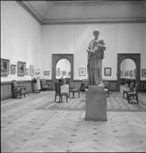Painting exhibition at the Geneva Art Museum 1951