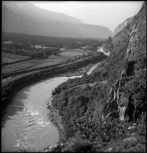 Rhone near StMaurice 1948