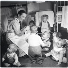 Children in the Sonnegg children's home