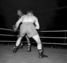 Sugar Ray Robinson vs Jean Wanes, Zurich 1951