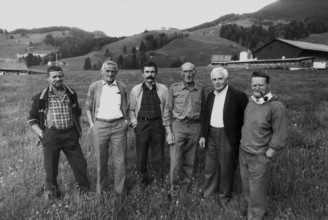 New building of the Lake Police Department in Oberrieden 1975
