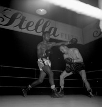 Sugar Ray Robinson vs Yanek Walczak, Geneva 1950