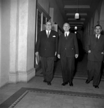 Paul-Henri Spaak speaking about The new Europe, Zurich 1949