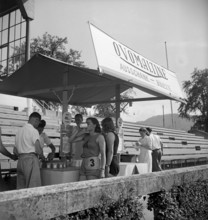 Public pool Dolder Wellenbad, Zurich 1947