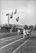 Swiss Championships 1947 Zurich, 1'500m: Waldvogel wins