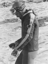 Ski9 World Cup in Val d'Isère  1973: Bernhard Russi.