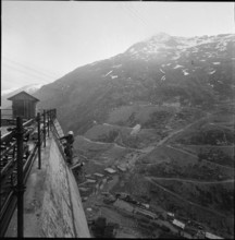 Valle di Lei, building site around 1959.