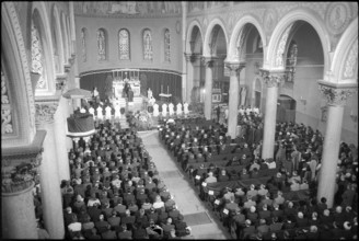Memorial Ceremony for John F. Kennedy, Bern 1963.