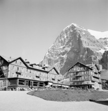 Jungfraujoch 1942:Kurhaus Bellevue.