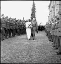 Soldiers wedding; 1939.