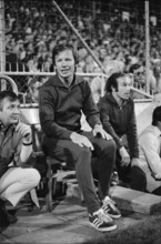 Final game for championship 1977: FC Basel - Servette Geneve; coach Benthaus.