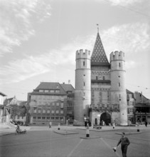 Basle, Spalentor; 1950.