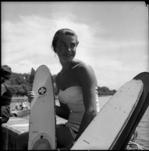 Marina Doria circa in 1956; World Championship in Florida.