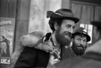 Fur market in Lucerne 1971.
