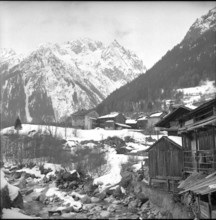 Praz-de-Fort in the Ferret valley, 1958.