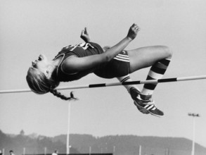 Swiss championships 1976 Zofingen: Susi Erb.