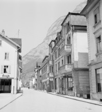 Coop at Erstfeld main street;  1942.