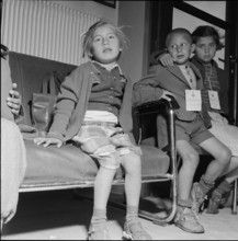 Greek children with tuberculosis recover in Switzerland, 1956.