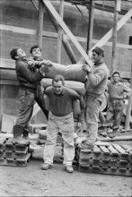 Sepp Stierli, worker at the 1969 Chrampf Olympics.