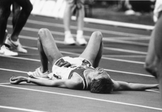 Athletics World Championships 1987 Rome, finals 5000m: Deleze finished 4th..