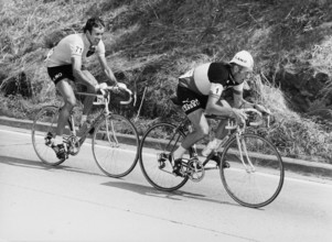 Tour de Suisse 1978: Michel Pollentier and Ueli Sutter.