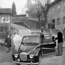 Hans im Glück, rehearsal in Tenniken 1957.