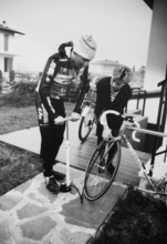 Tony and Brigitte Rominger, 1989.