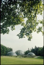 Greenhouses in Botanical Garden Zurich 1986.