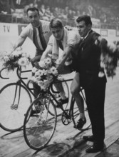 Zurich Sixdays 1964: Rik van Steenbergen and Peter Post.