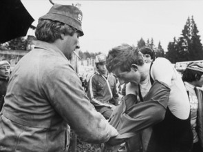 Tour de Suisse 1981: René Franchesci and Gody Schmutz.