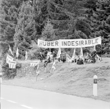 62nd Marché-Concours Saignelégier, Jura separatists, 1965.