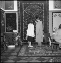 Exhibition of Smyrna carpets, 1951.