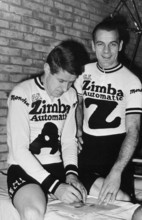 Zurich Sixdays 1967: Peter Post and Fritz Pfenninger.
