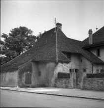 Historical residential building in Hauterive: 1943.