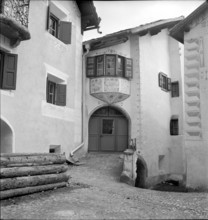 Guarda in Lower Engadine ; 1942.