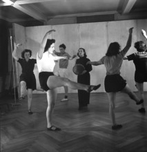Gymnastics school, Zeltweg 1944.