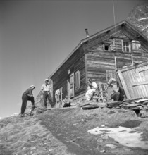 In search of a high-mountain patrol, 1949.